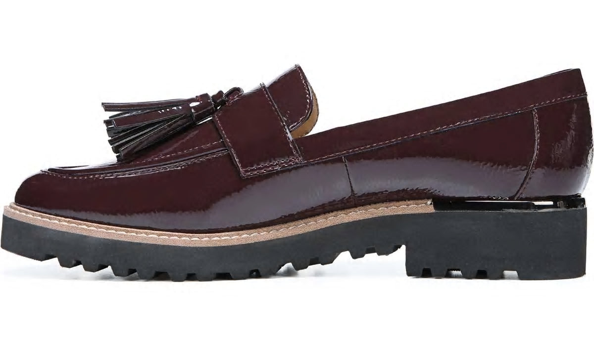 Franco Sarto Franco Carolynn Loafer Burgundy Faux Patent