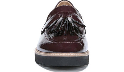 Franco Sarto Franco Carolynn Loafer Burgundy Faux Patent