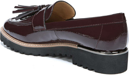 Franco Sarto Franco Carolynn Loafer Burgundy Faux Patent