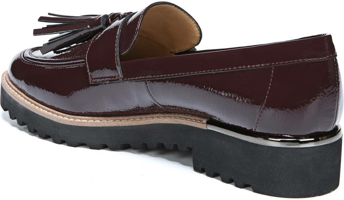 Franco Sarto Franco Carolynn Loafer Burgundy Faux Patent