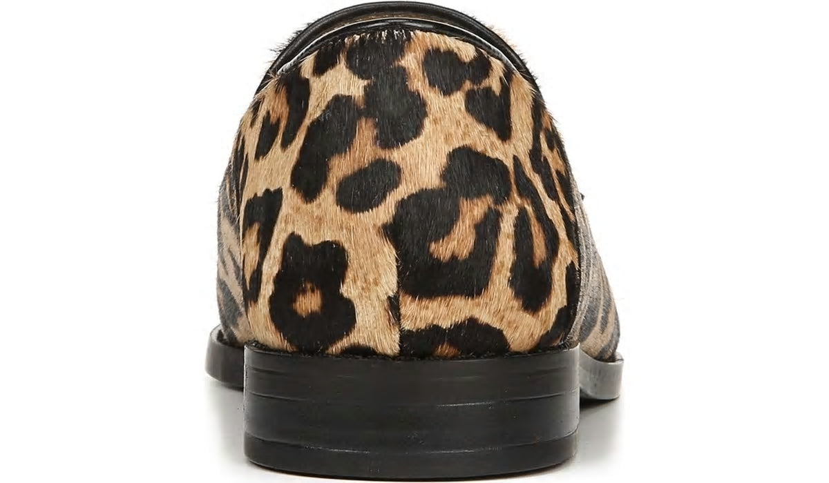 Franco Sarto Franco Hadden 2 Loafer Leopard Print Brahma Hair