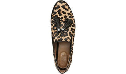 Franco Sarto Franco Hadden 2 Loafer Leopard Print Brahma Hair