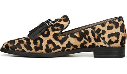 Franco Sarto Franco Hadden 2 Loafer Leopard Print Brahma Hair