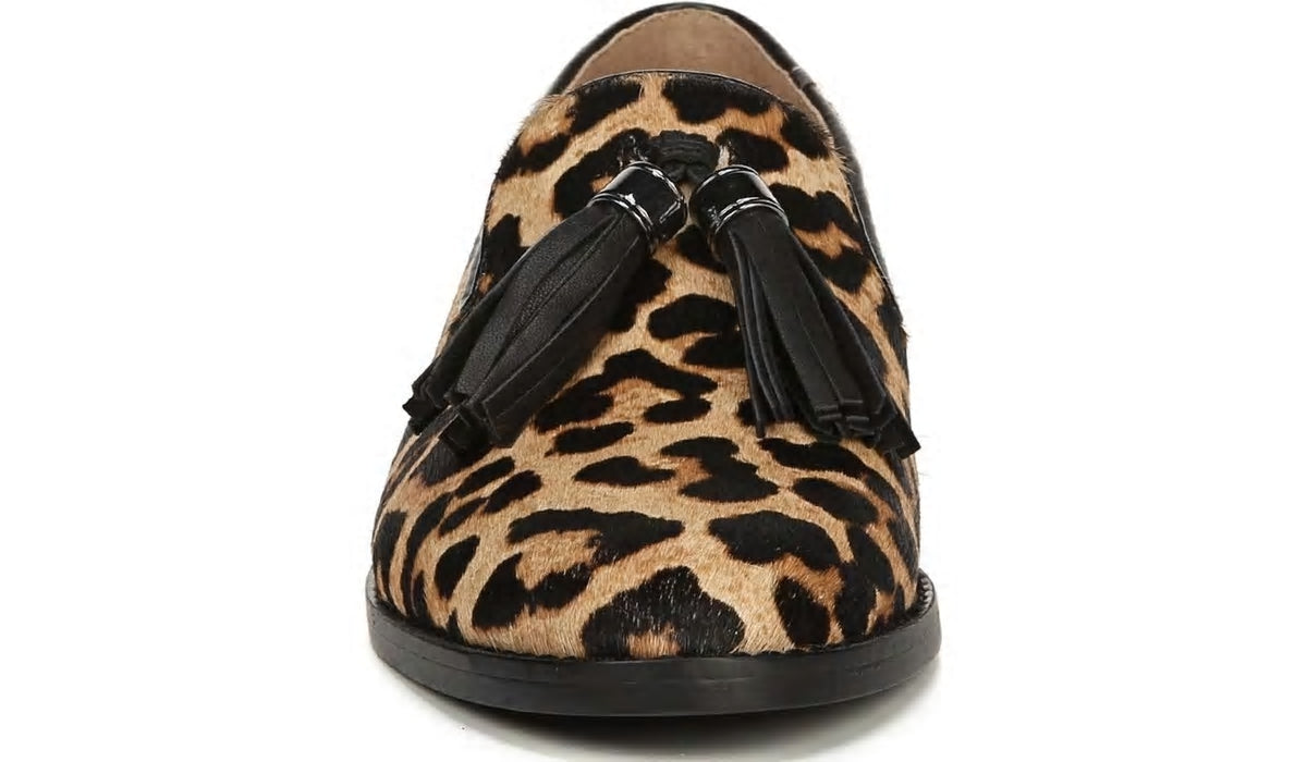 Franco Sarto Franco Hadden 2 Loafer Leopard Print Brahma Hair