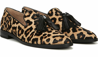 Franco Sarto Franco Hadden 2 Loafer Leopard Print Brahma Hair