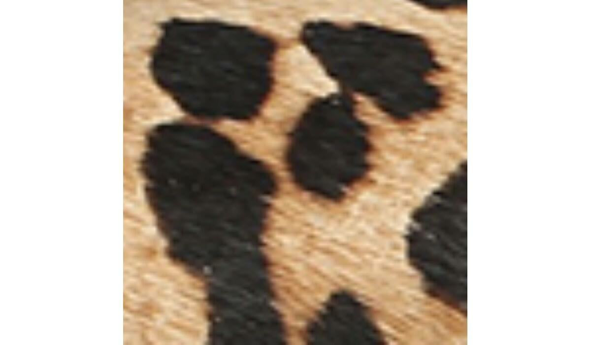 Franco Sarto Franco Hadden 2 Loafer Leopard Print Brahma Hair