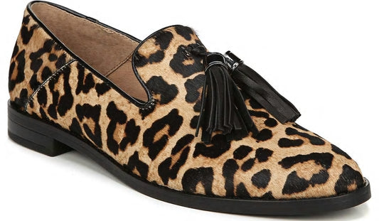 Franco Sarto Franco Hadden 2 Loafer Leopard Print Brahma Hair