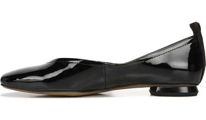 Franco Sarto Franco Ailee Flat Black Faux Patent