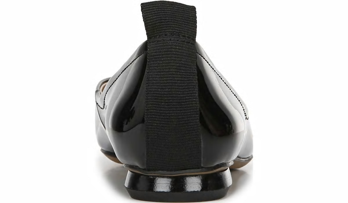 Franco Sarto Franco Ailee Flat Black Faux Patent