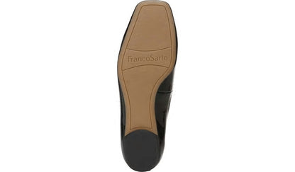 Franco Sarto Franco Ailee Flat Black Faux Patent