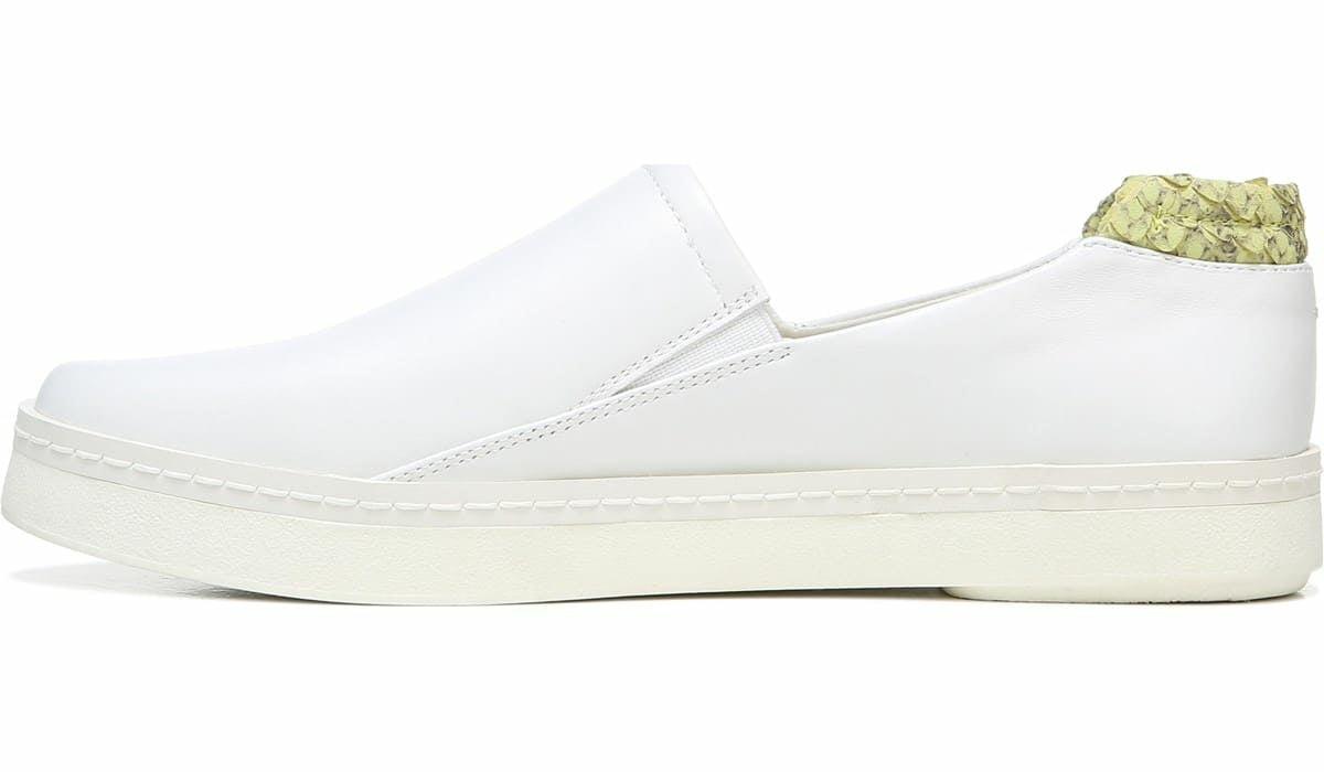 Franco Sarto Franco Alma Slip On Sneaker White Leather