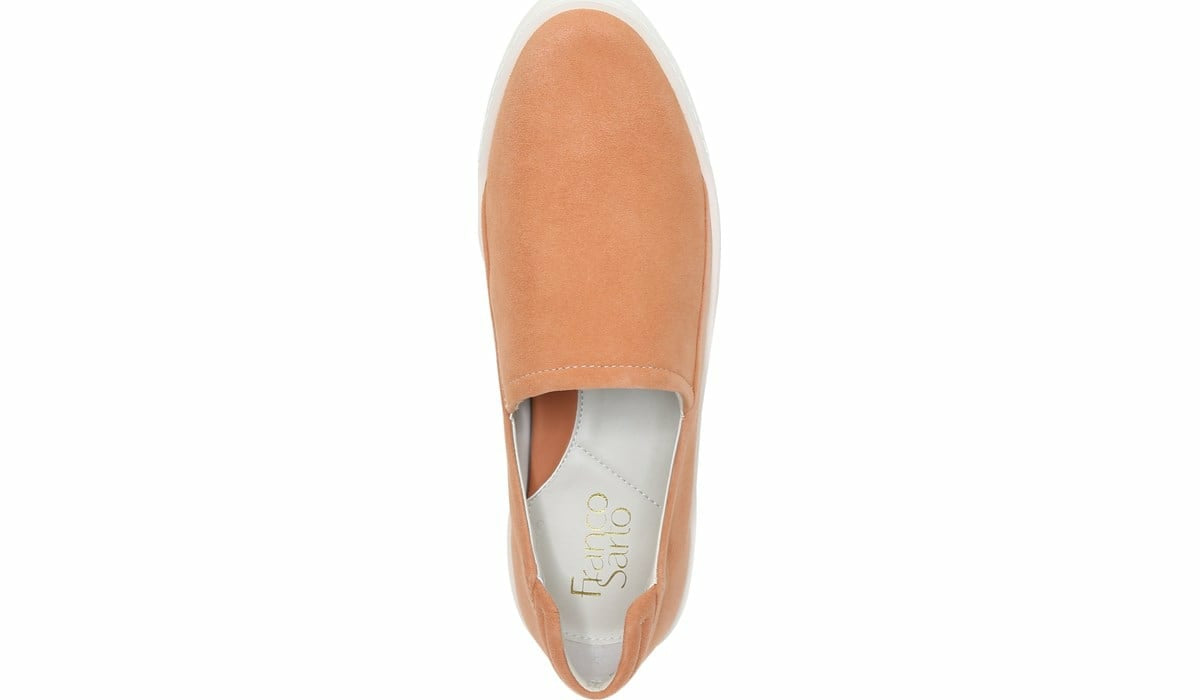 Franco Sarto Franco Alma Slip On Sneaker Desert Coral Suede