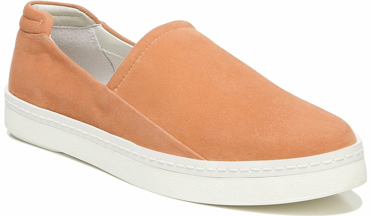 Franco Sarto Franco Alma Slip On Sneaker Desert Coral Suede