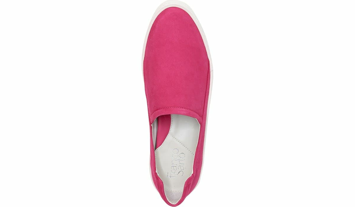 Franco Sarto Franco Alma Slip On Sneaker Fuchsia Leather