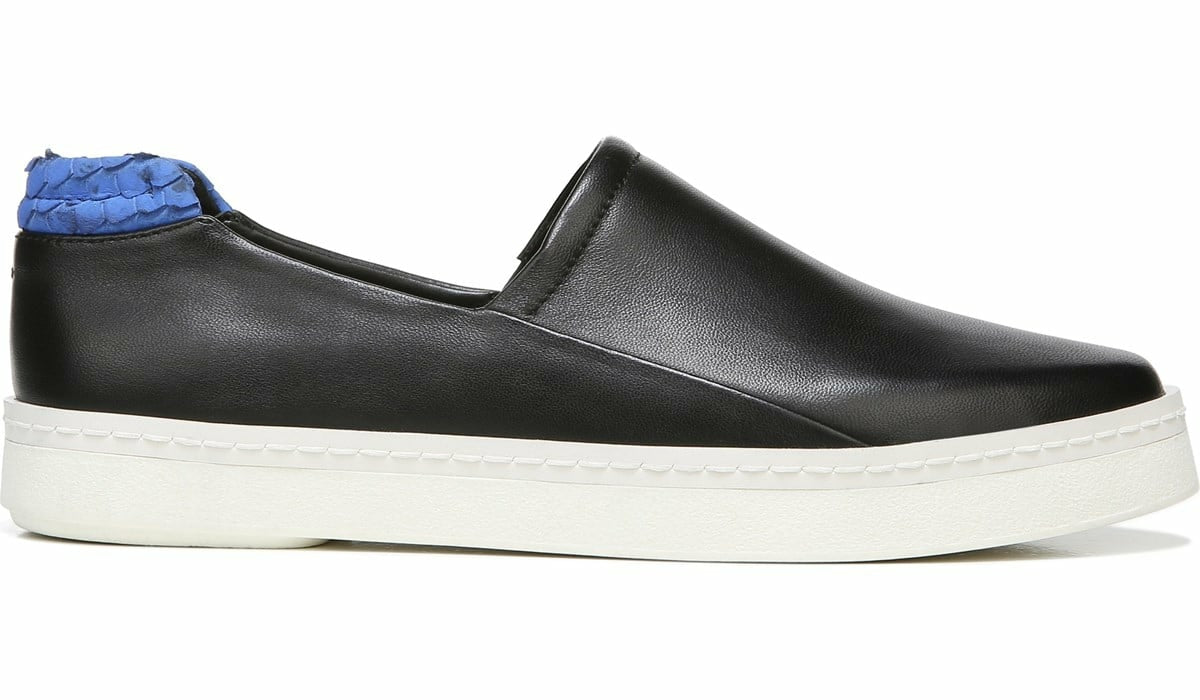 Franco Sarto Franco Alma Slip On Sneaker Black Leather