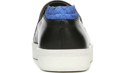 Franco Sarto Franco Alma Slip On Sneaker Black Leather