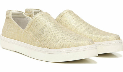 Franco Sarto Franco Alma Slip On Sneaker Gold Fabric