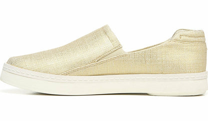 Franco Sarto Franco Alma Slip On Sneaker Gold Fabric