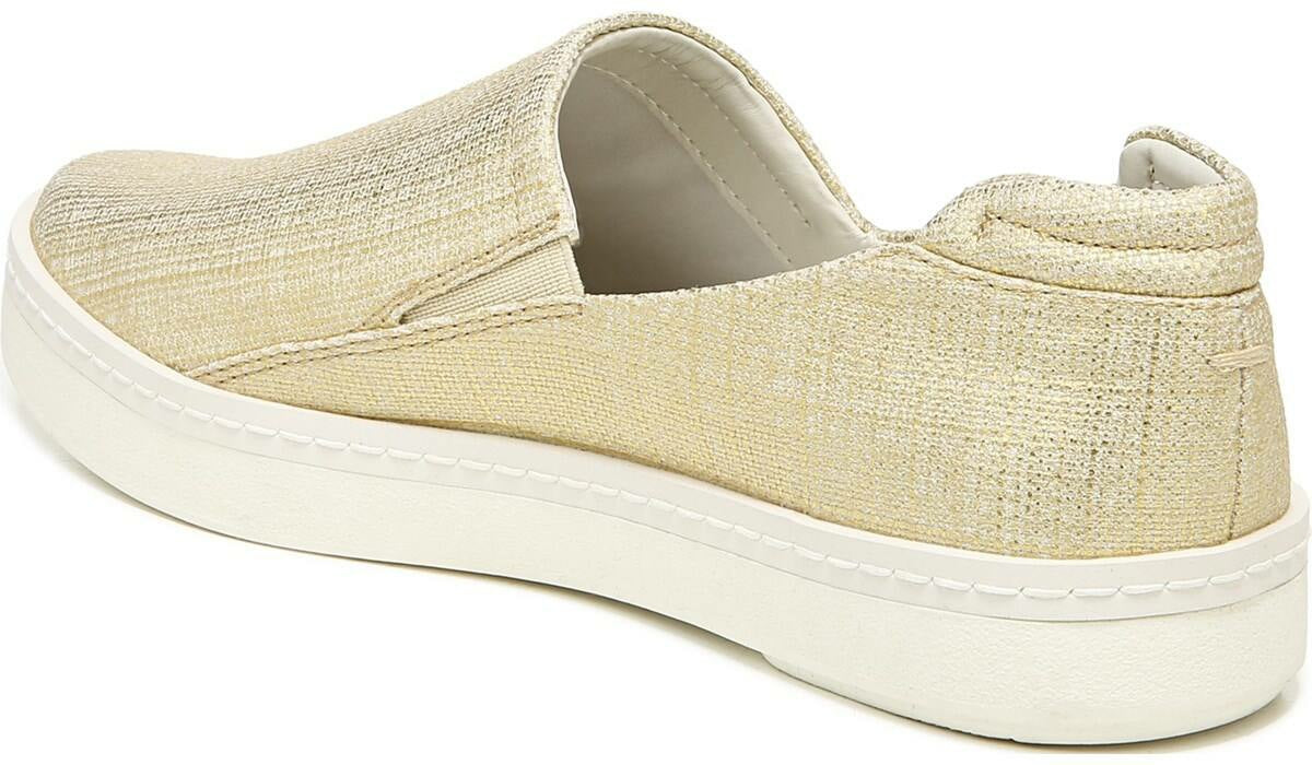 Franco Sarto Franco Alma Slip On Sneaker Gold Fabric