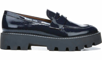 Franco Sarto Franco Balin Platform Loafer Midnight Patent Leather