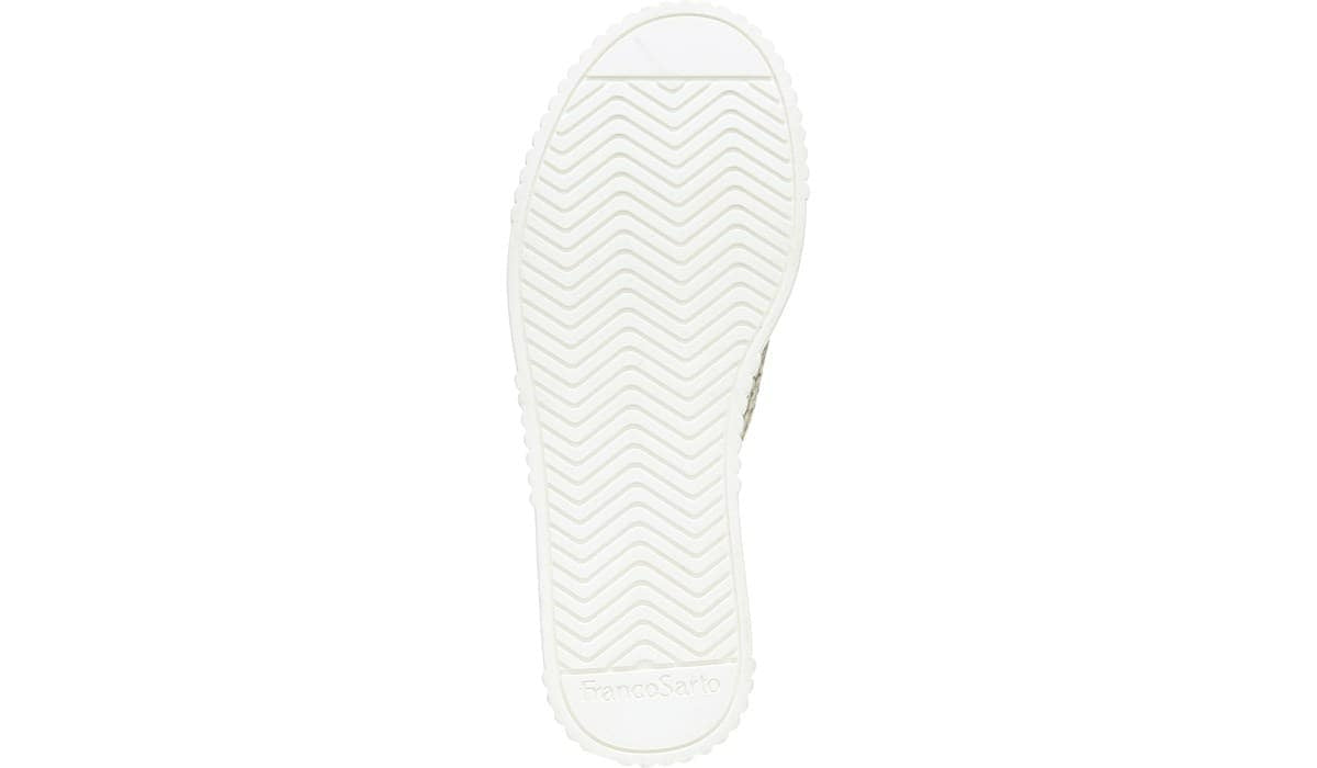Franco Sarto Franco Barb Platform Slide Sandal Natural Leather