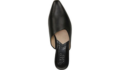 Franco Sarto Franco Bridget 2 Mule Black Leather