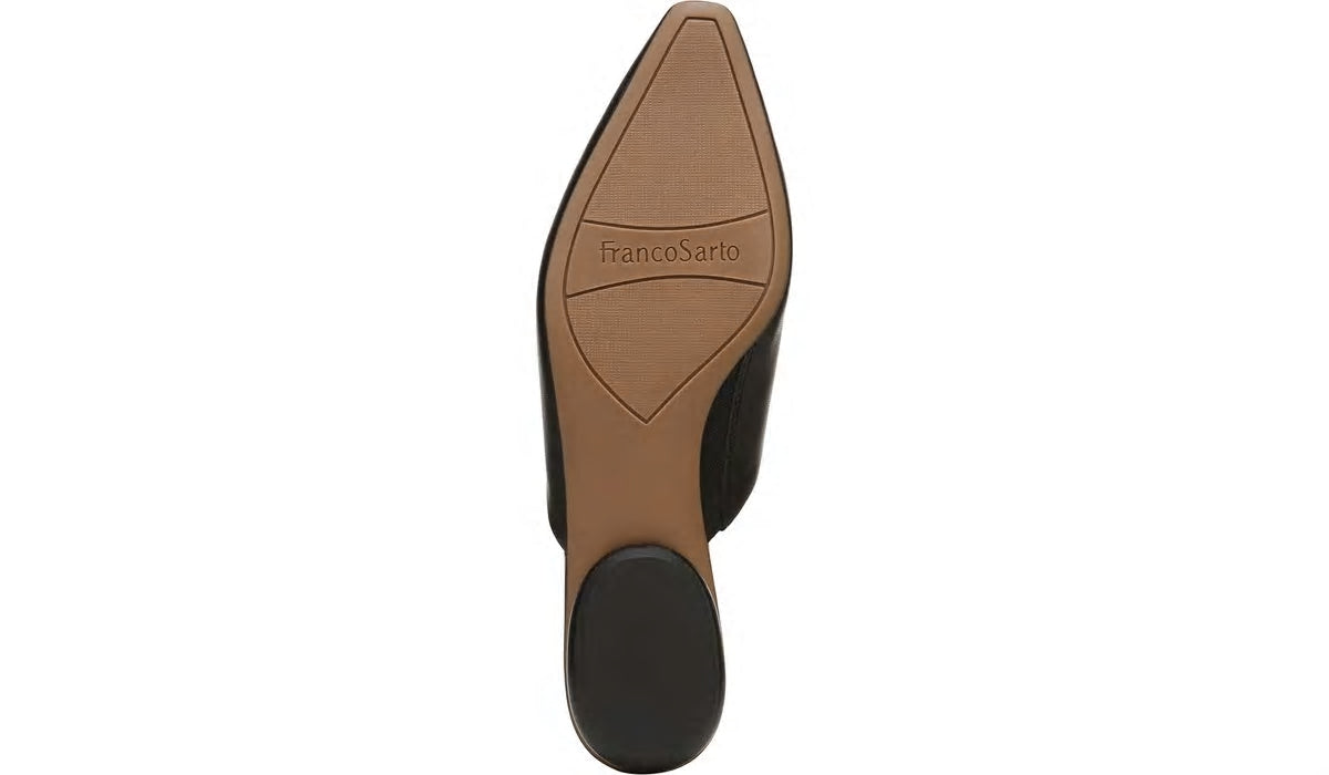 Franco Sarto Franco Bridget 2 Mule Black Leather