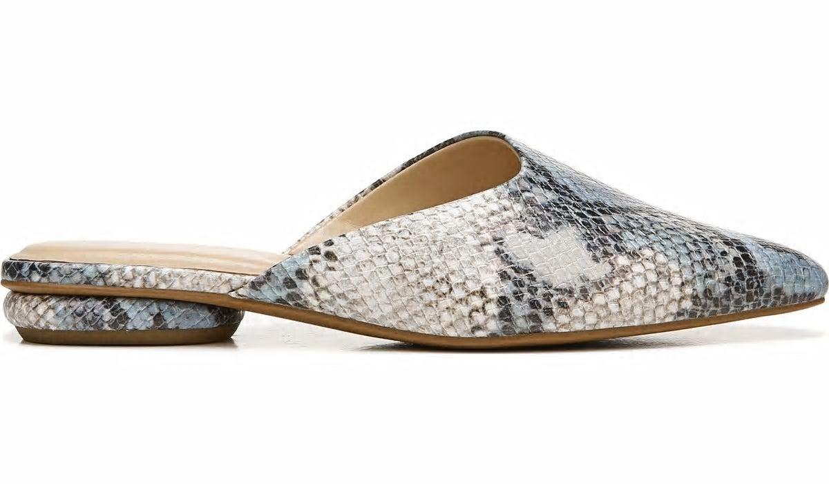 Franco Sarto Franco Bridget 2 Mule Blue Leather