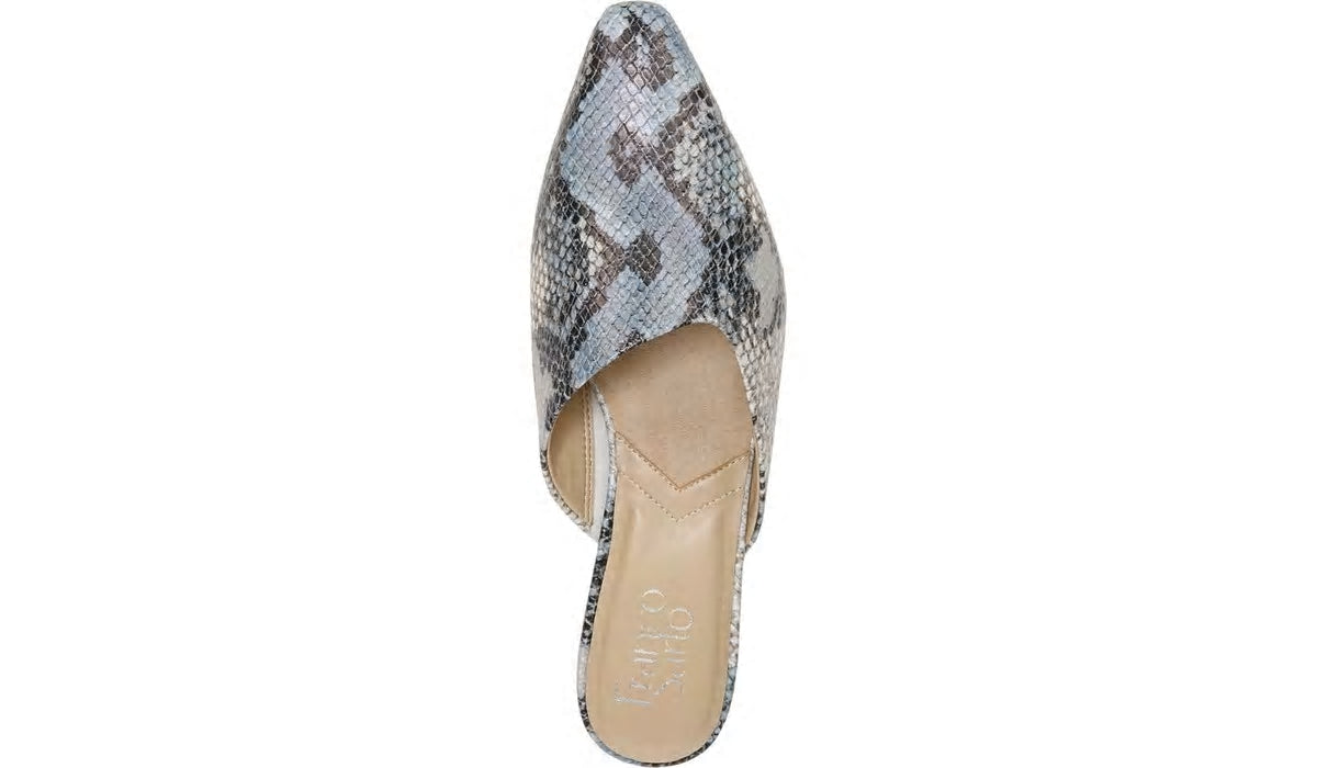 Franco Sarto Franco Bridget 2 Mule Blue Leather