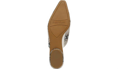 Franco Sarto Franco Bridget 2 Mule Blue Leather