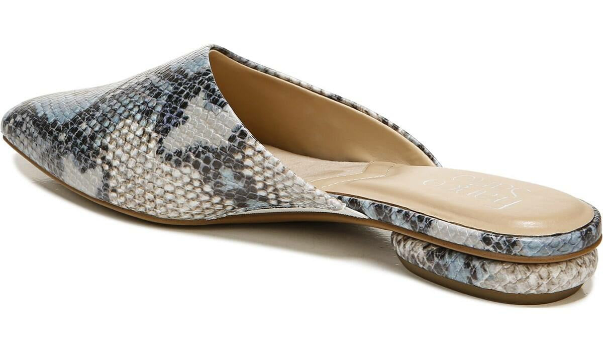 Franco Sarto Franco Bridget 2 Mule Blue Leather