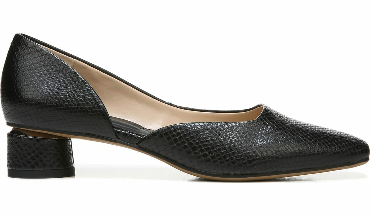 Franco Sarto Franco Citrus Pump Black Faux Leather