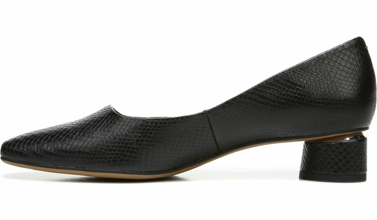 Franco Sarto Franco Citrus Pump Black Faux Leather