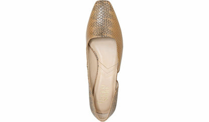 Franco Sarto Franco Citrus Pump Beige Faux Leather