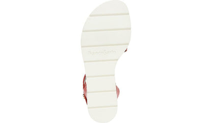 Franco Sarto Franco Daven Gladiator Sandal Coral Faux Leather