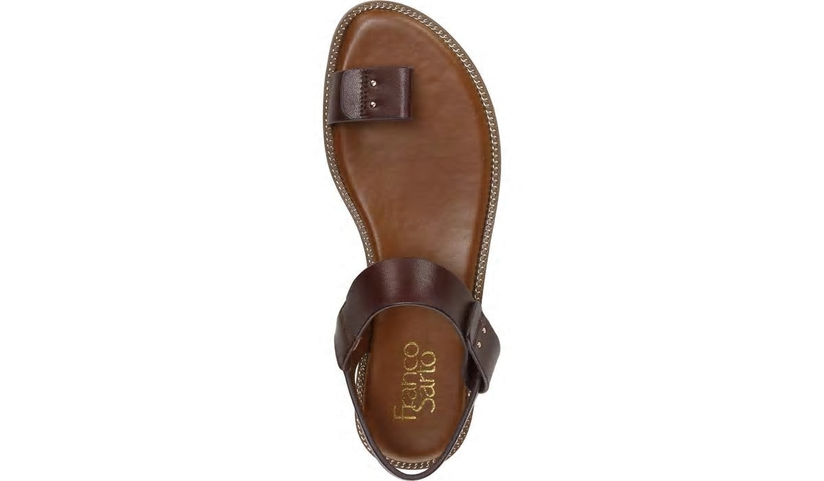 Franco Sarto Franco Geranio Sandal Dark Brown Leather