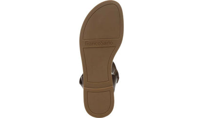 Franco Sarto Franco Geranio Sandal Dark Brown Leather