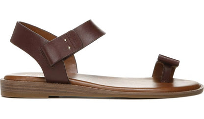 Franco Sarto Franco Geranio Sandal Dark Brown Leather