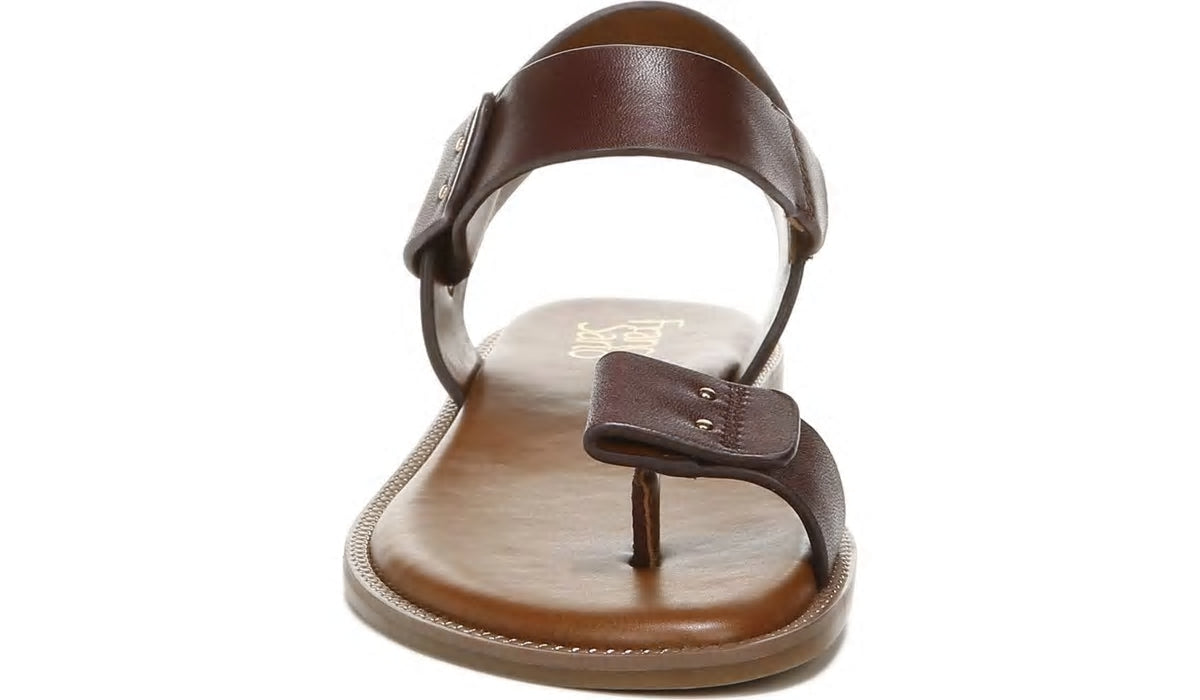 Franco Sarto Franco Geranio Sandal Dark Brown Leather