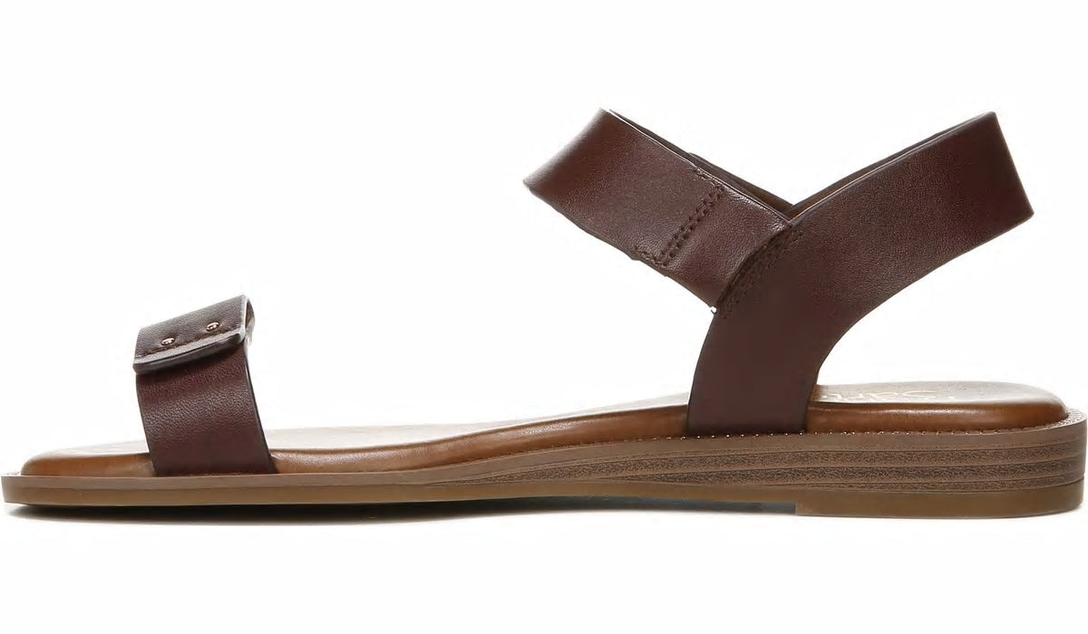 Franco Sarto Franco Geranio Sandal Dark Brown Leather