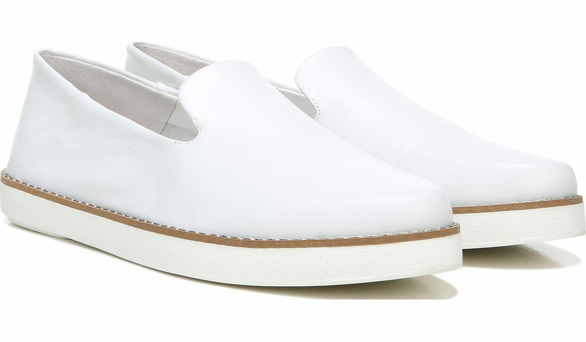 Franco Sarto Franco Iconic Slip On White Leather