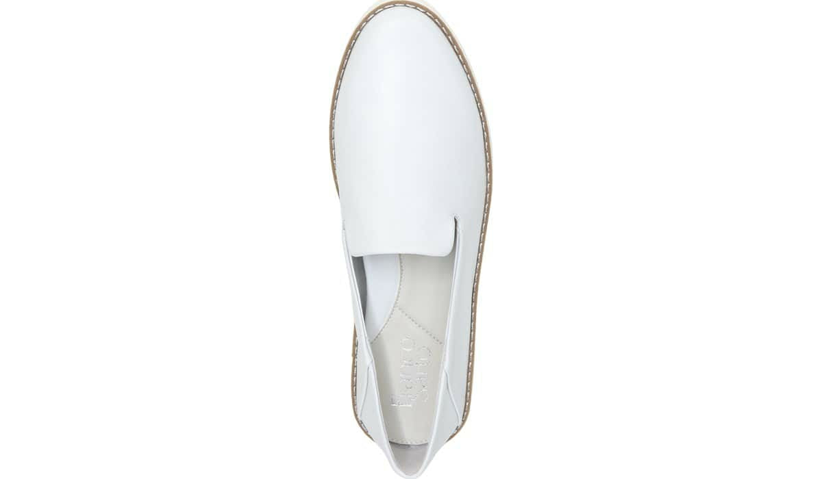 Franco Sarto Franco Iconic Slip On White Leather