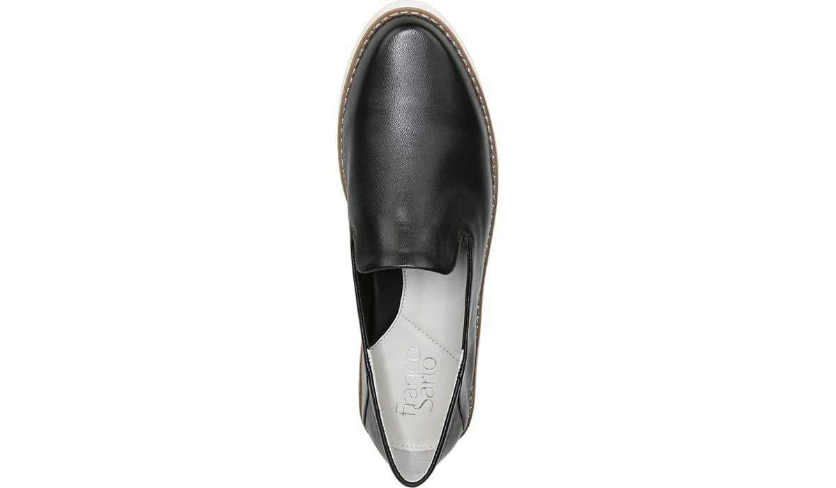 Franco Sarto Franco Iconic Slip On Black Leather