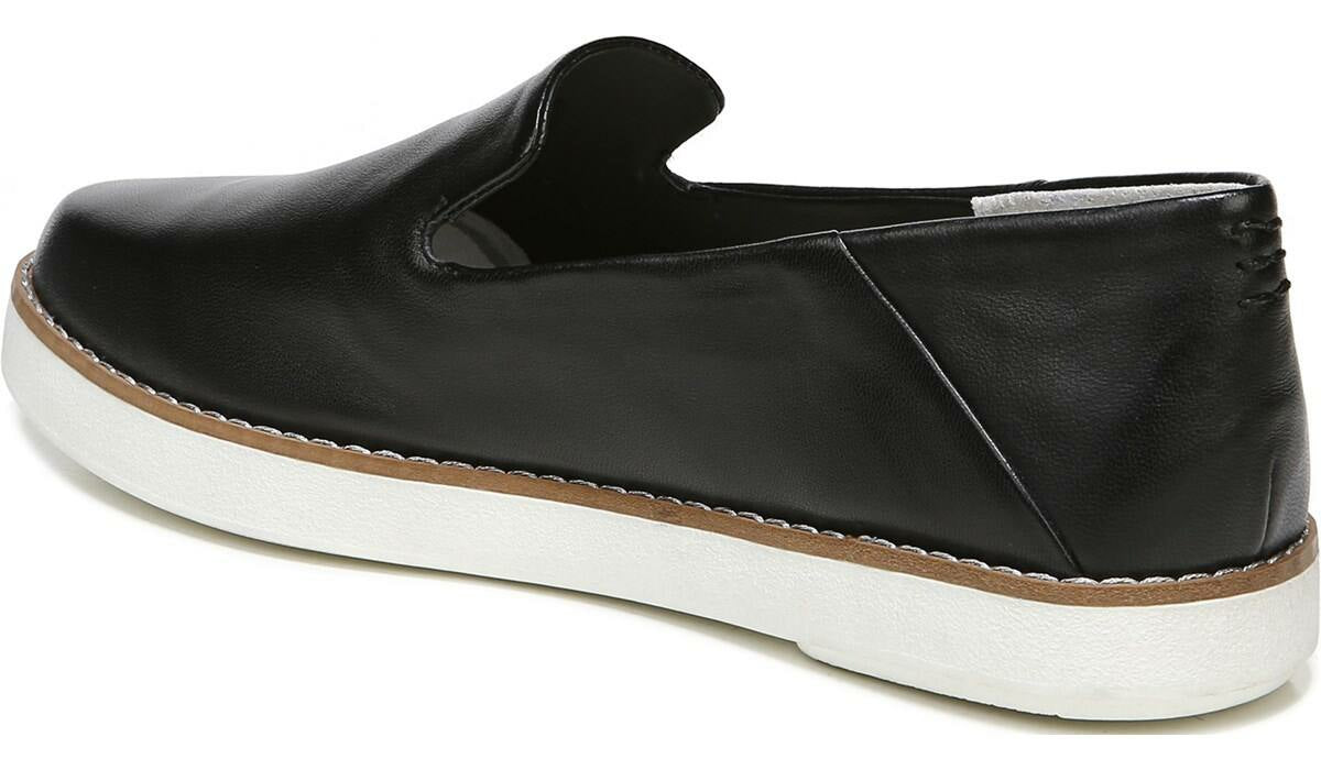 Franco Sarto Franco Iconic Slip On Black Leather