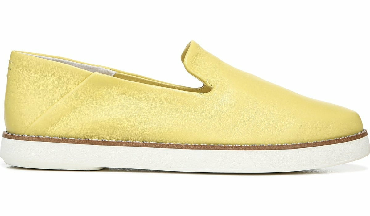 Franco Sarto Franco Iconic Slip On Light Yellow Leather