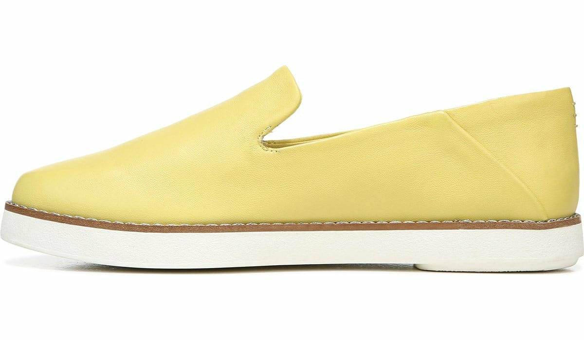 Franco Sarto Franco Iconic Slip On Light Yellow Leather