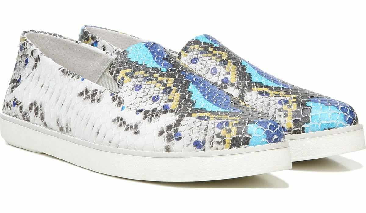Franco Sarto Franco Iconic 2 Slip On Blue Multi Leather