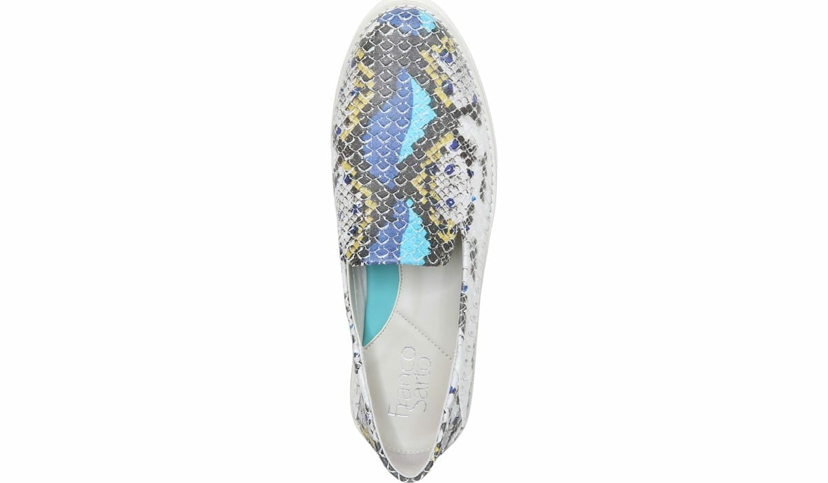 Franco Sarto Franco Iconic 2 Slip On Blue Multi Leather