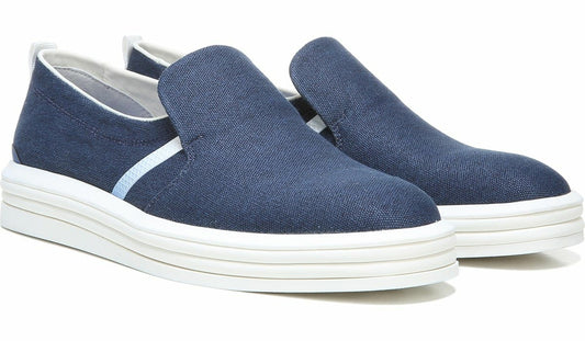 Franco Sarto Franco Maldives Slip On Sneaker French Navy Leather