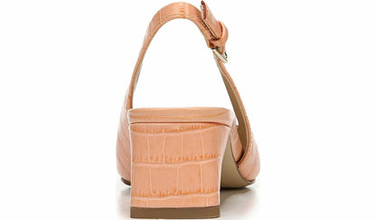 Franco Sarto Franco Racer Slingback Pump Peach Leather